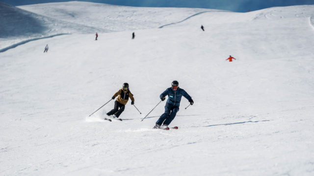 Skiformation - udvalgt billede